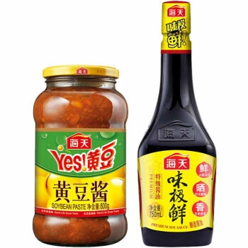海天味极鲜+黄豆酱促销装