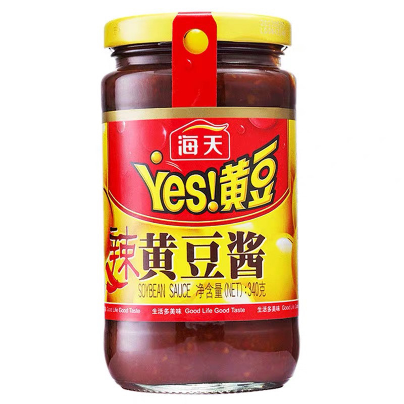 海天YES!黄豆酱辣味340g