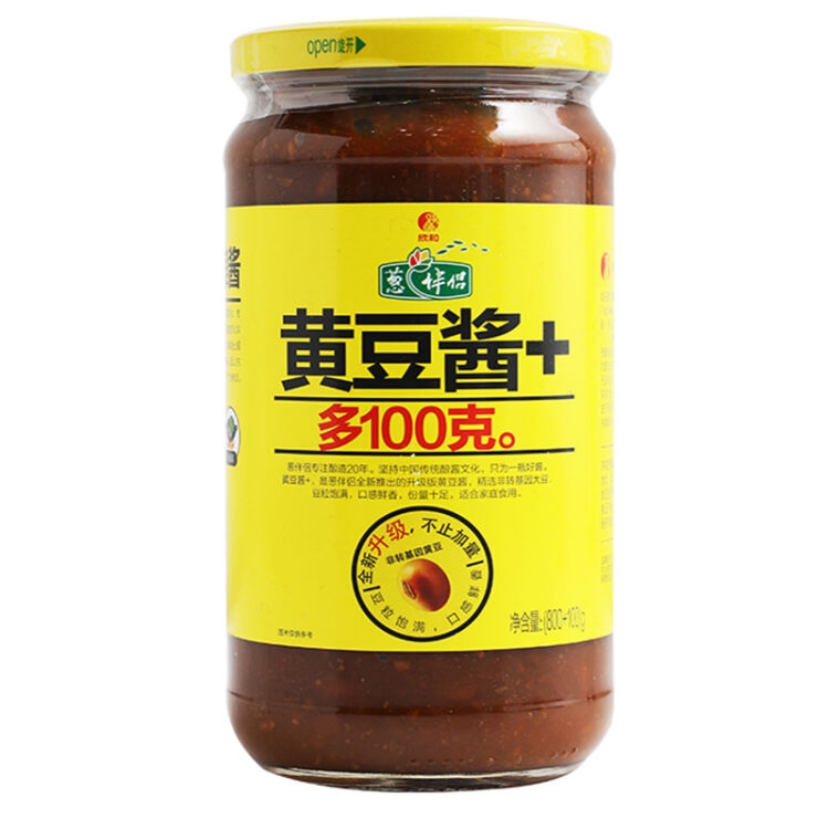 欣和葱伴侣黄豆酱900g