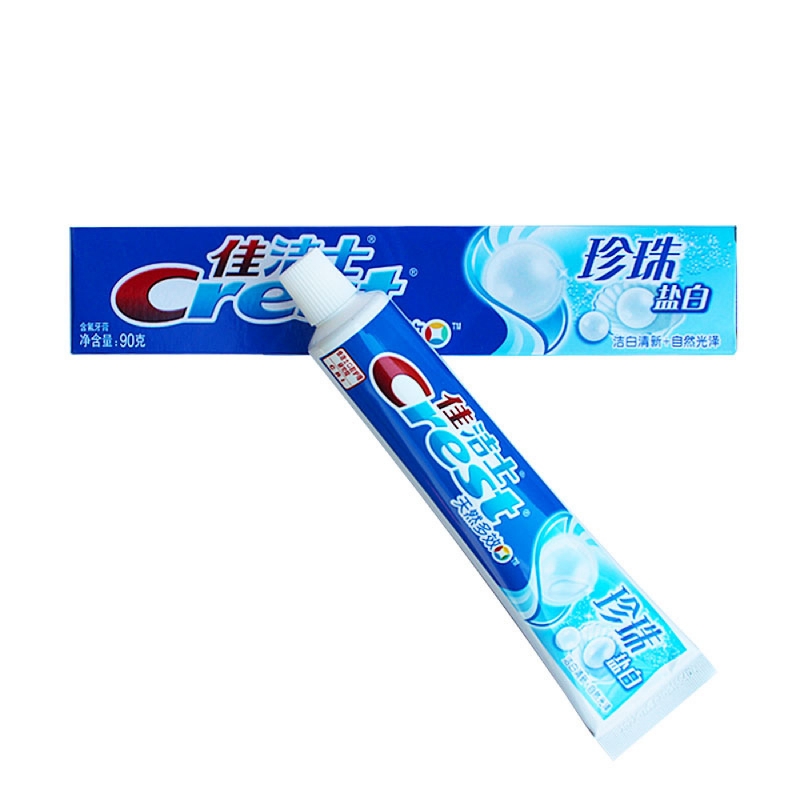 珍珠盐白佳洁士牙膏