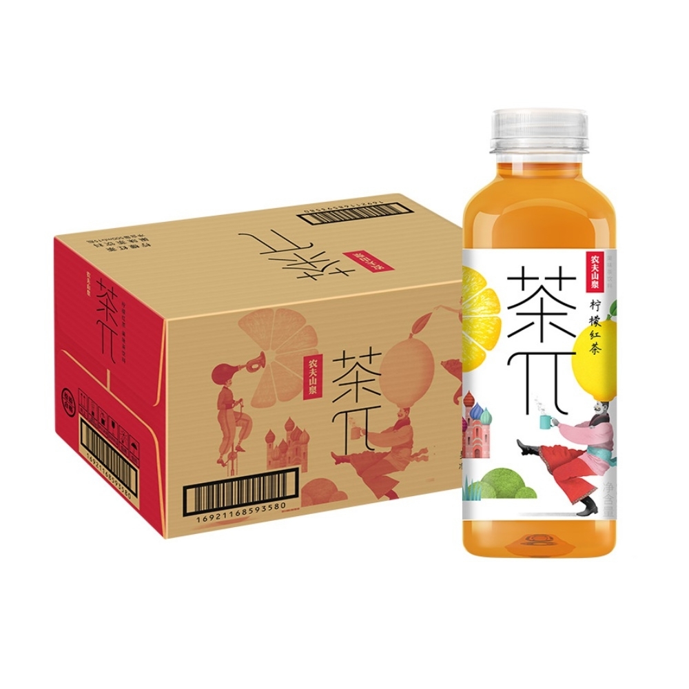 茶π柠檬红茶500ml