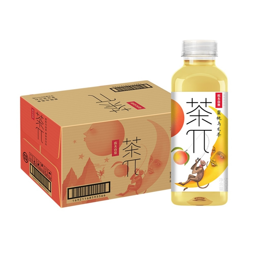 茶π蜜桃乌龙茶500ml