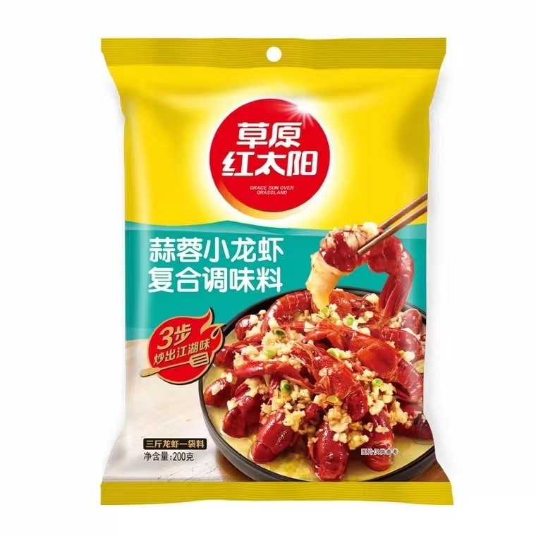 草原红太阳蒜蓉小龙虾调料