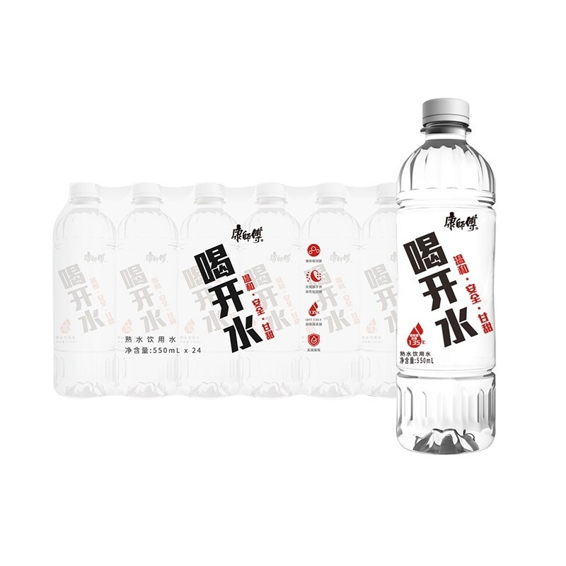 康师傅喝开水550ml