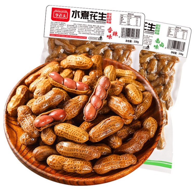 李老头水煮花生香辣味