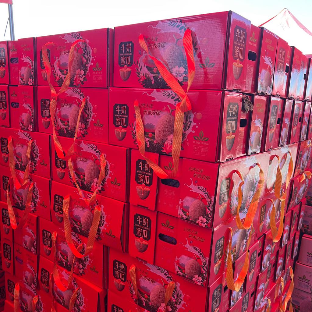 水果礼盒(晓蜜甜瓜)