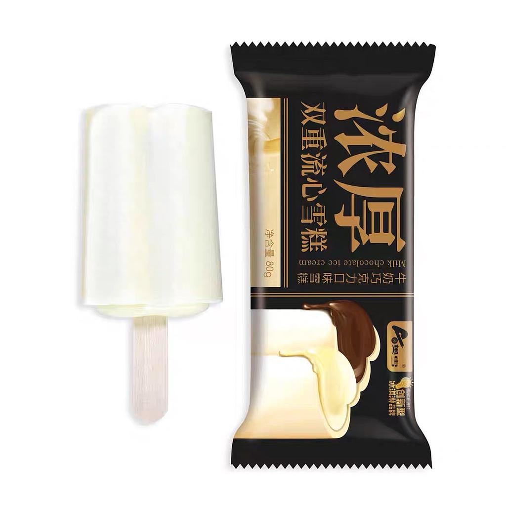 奥雪浓厚双重流心雪糕