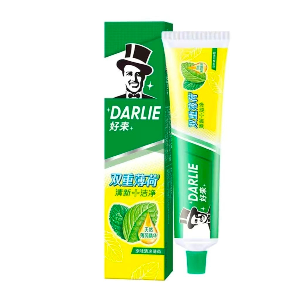 90g黑人茶倍健龙井绿茶牙膏