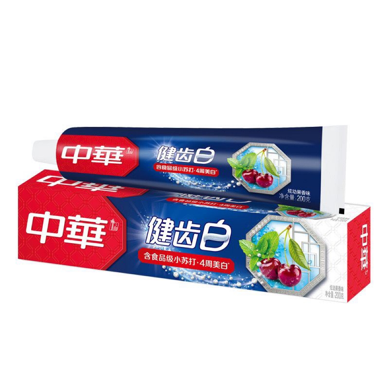 200g中华健齿白牙膏