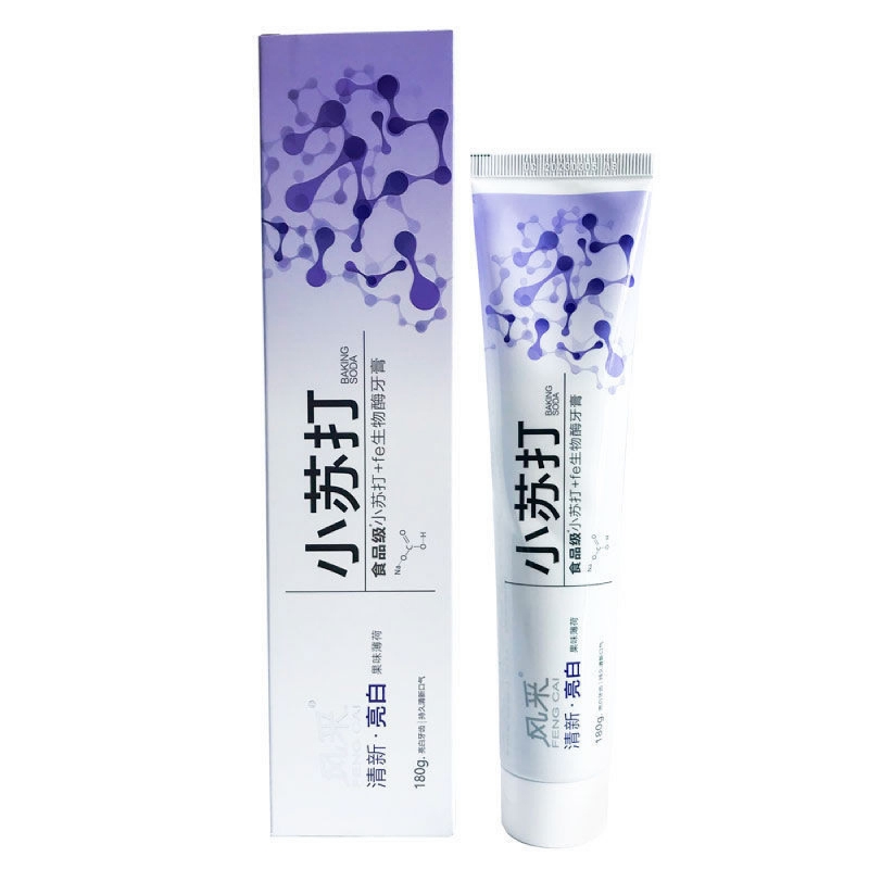 风采小苏打生物酶牙膏100g+80g