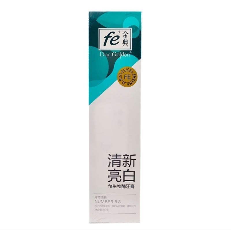 fe金典DOC.Golden清新亮白牙膏90g