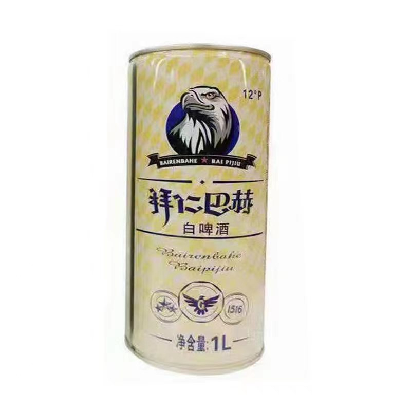 拜仁巴赫1L白啤酒