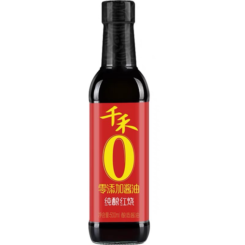 千禾0添加纯酿红烧酱油