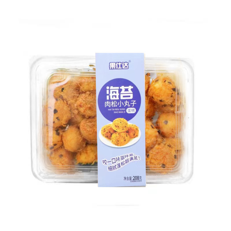 果仕达海苔肉松小丸子