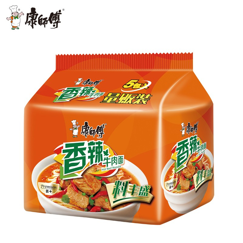 康师傅经典五连包