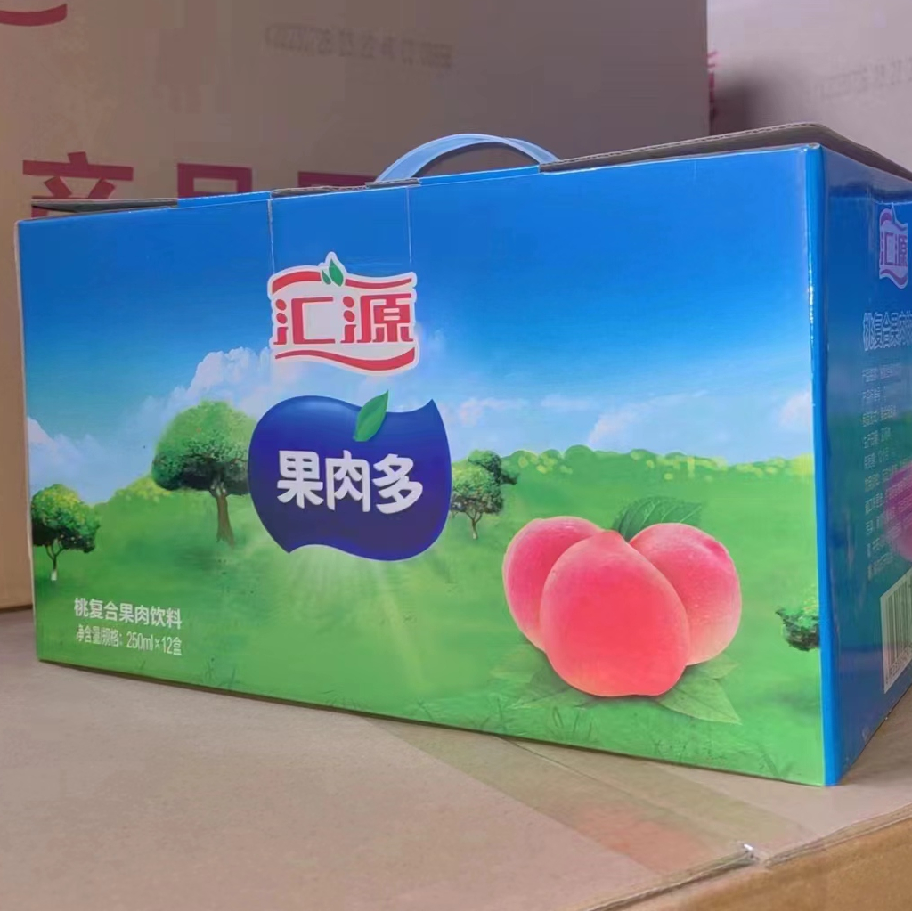 汇源250ml30%果肉多桃复合饮料礼盒